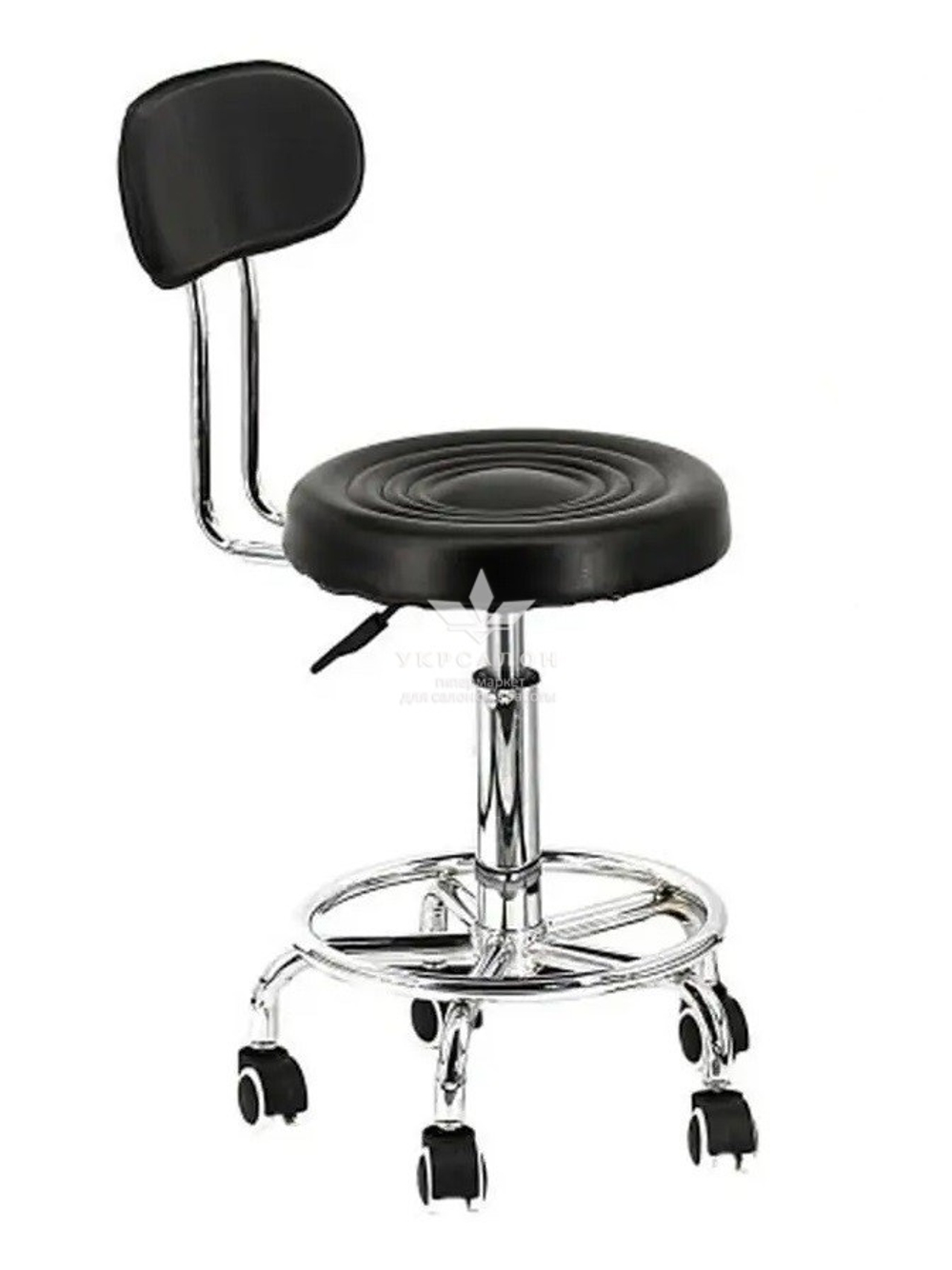 Cтульчик мастера эконом со спинкой