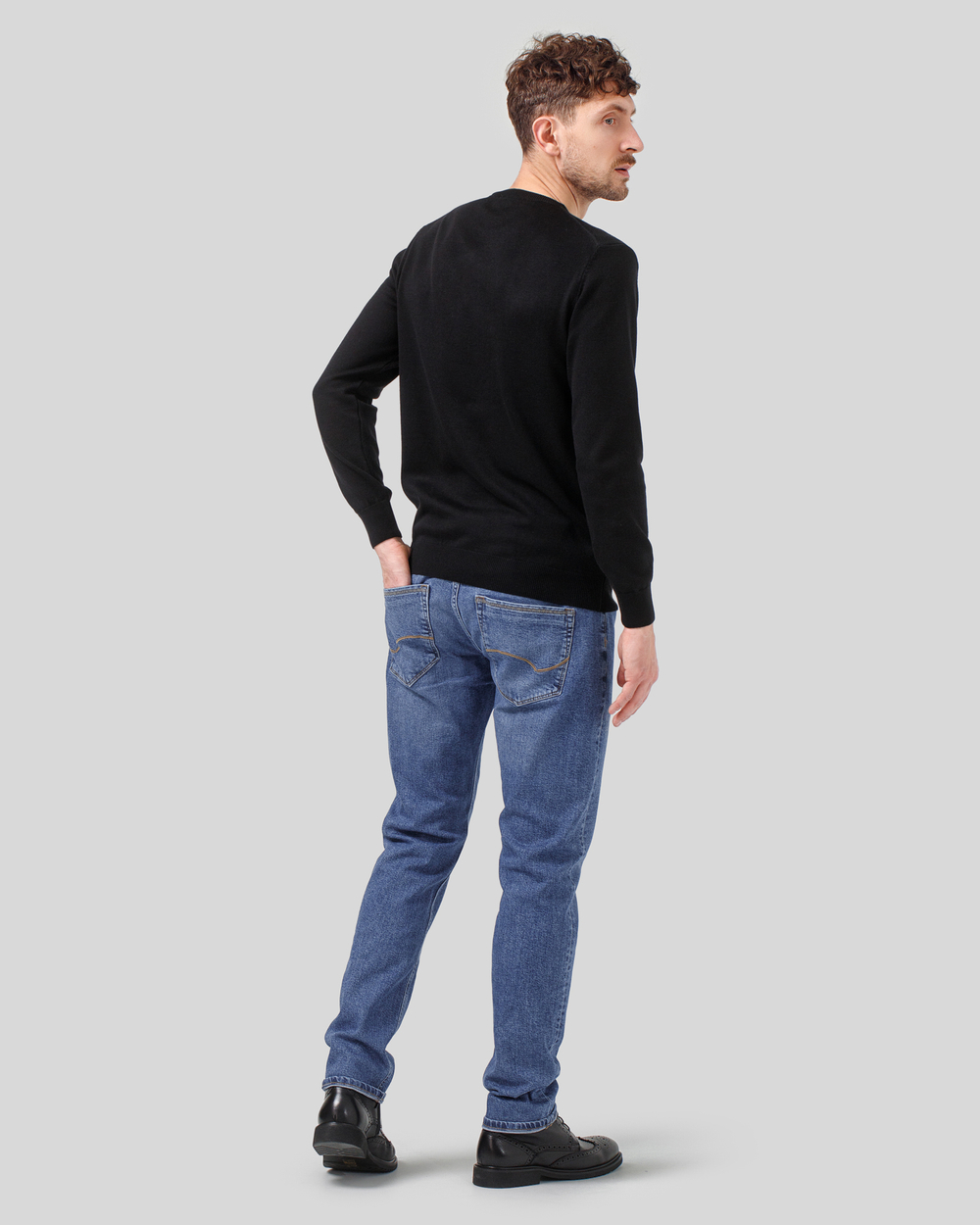 Джинси чоловічі Slim Fit блакитні (арт. 8862300601)