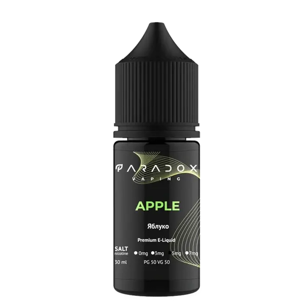 Сольова Рідина Paradox Apple 30мl (Парадокс Яблуко) 30mg | 50mg