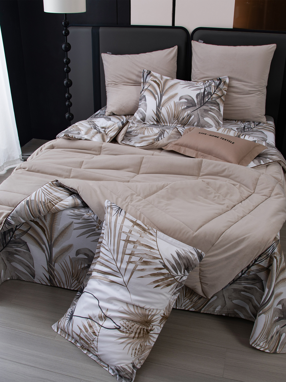 Комплект постельного белья Сатин Velouria Luxe с Одеялом VL014