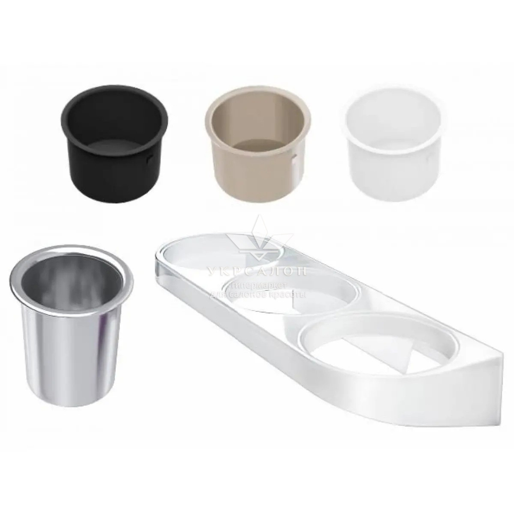 Перукарський візок Elogy білий/капучіно