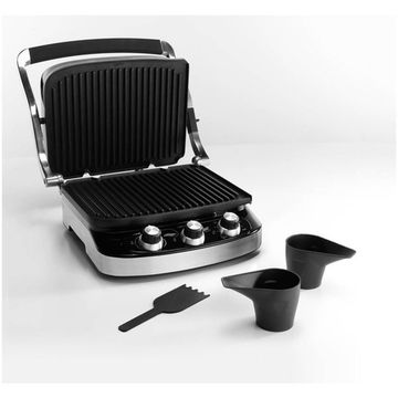 Електрогриль DeLonghi CGH 900 Steel BK