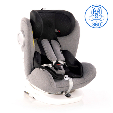 Автокресло-ребордер детское Lorelli Lusso SPS Isofix 0-36 kg