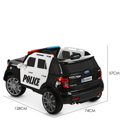 Дитячий електромобіль поліцейський джип Ford Police M 3259EBLR