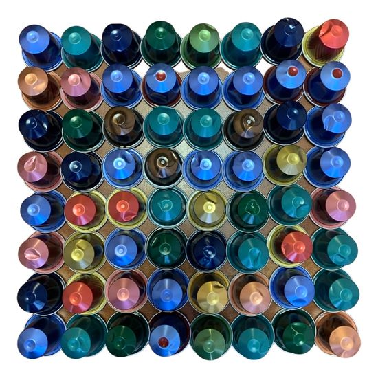 64 капсулы Nespresso Микс (деформация капсулы)