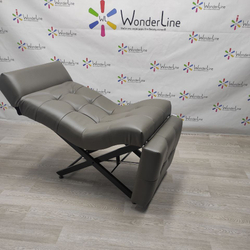 Анатомічна кушетка Tertio 2 Black для лешмейкерів та бровістів