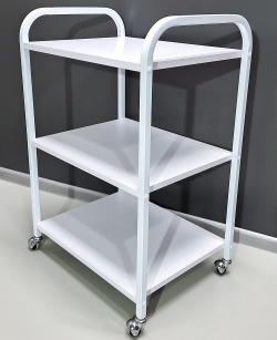 Косметологическая тележка R-24 white