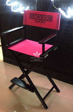 Складаний стілець для візажу Apolo 6 black