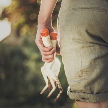 Вилка посадкова Fiskars White (1027034)