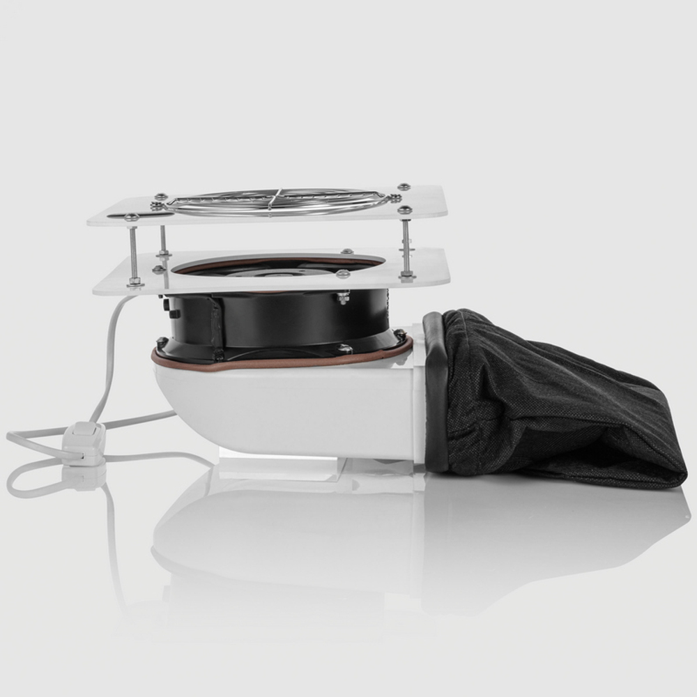 Врезная вытяжка для маникюра Air max V6 белая