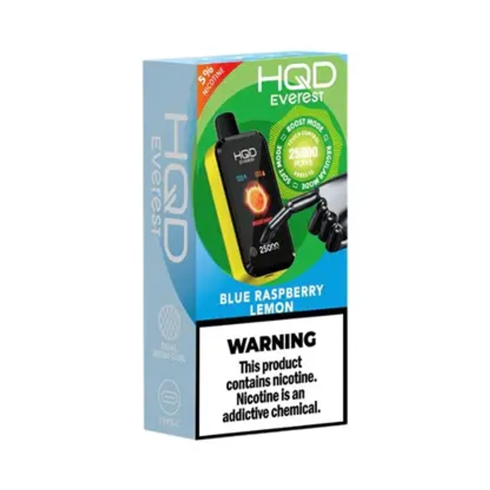 HQD 25000 - Blue Raspberry Lemon (5% nic)