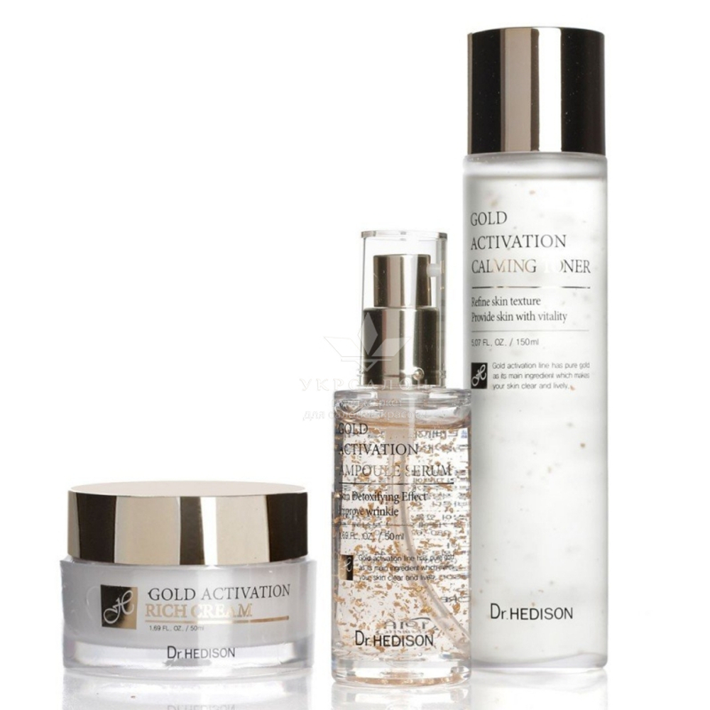 Сироватка з колоїдним золотом Dr.Hedison Gold Activation Ampoule Serum