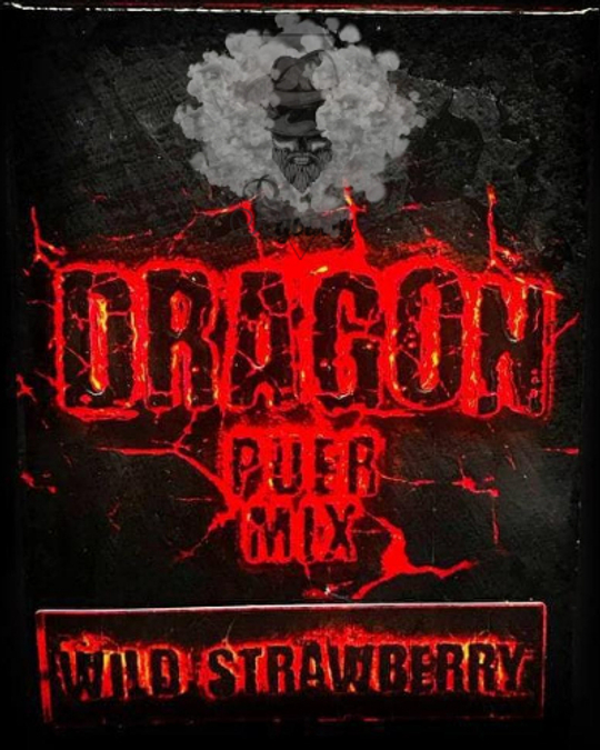Бестабачная смесь Dragon Puer Mix - Wild Strawberry (Драгон Пуэр - Земляника) 50г