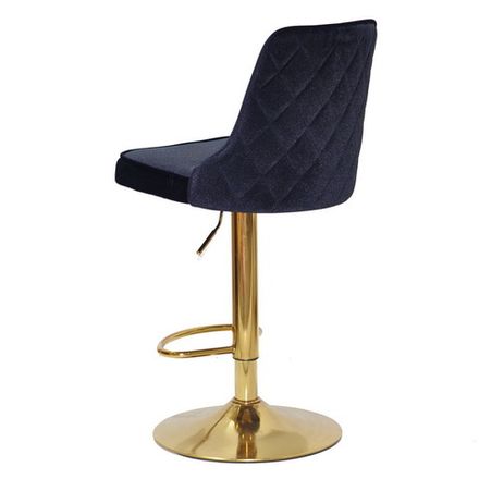 Стільчик для візажу Adamo velor Gold