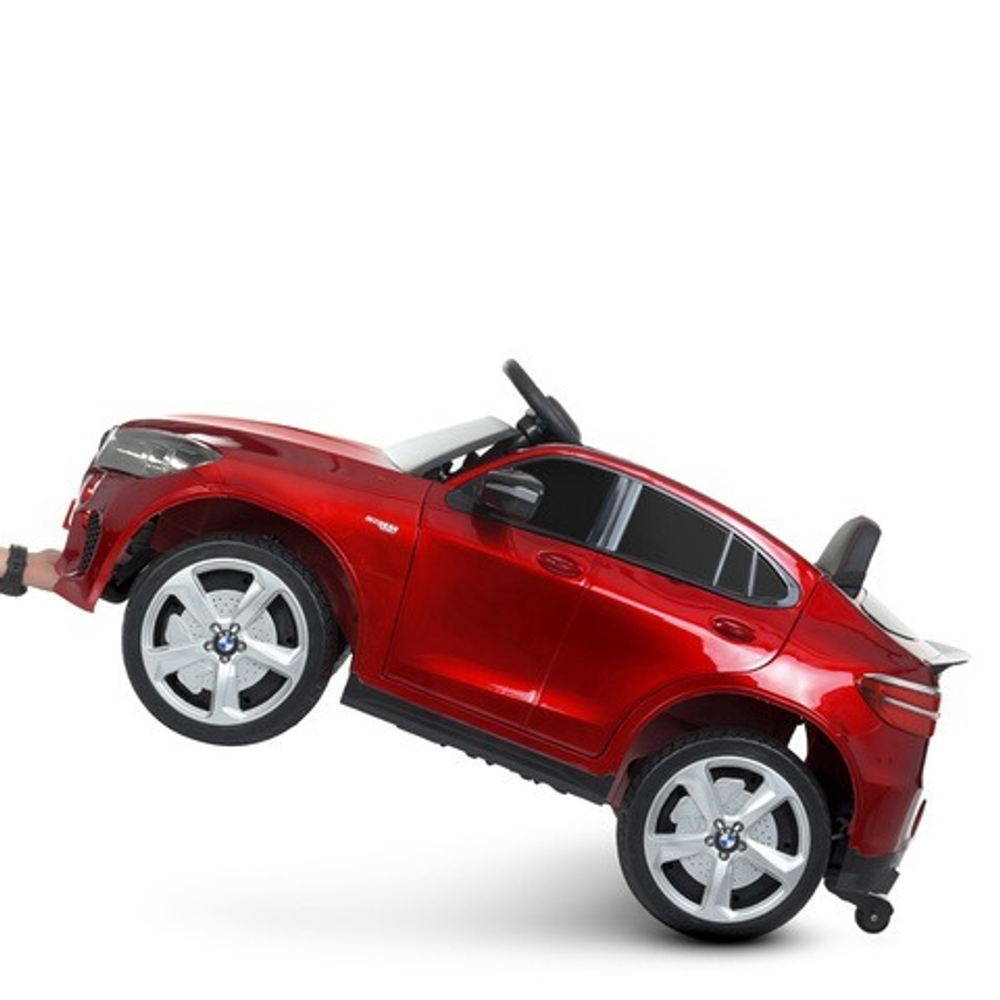 Дитячий електромобіль BMW X6 4WD 180W Bambi M 4299EBLRS