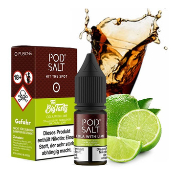 Pod Salt Liquid - Cola with Lime (10ml, 2%)