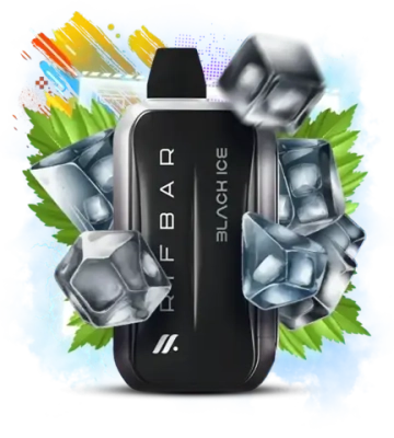 Rif Bar TURBO 25000 - Black Ice (5% nic)