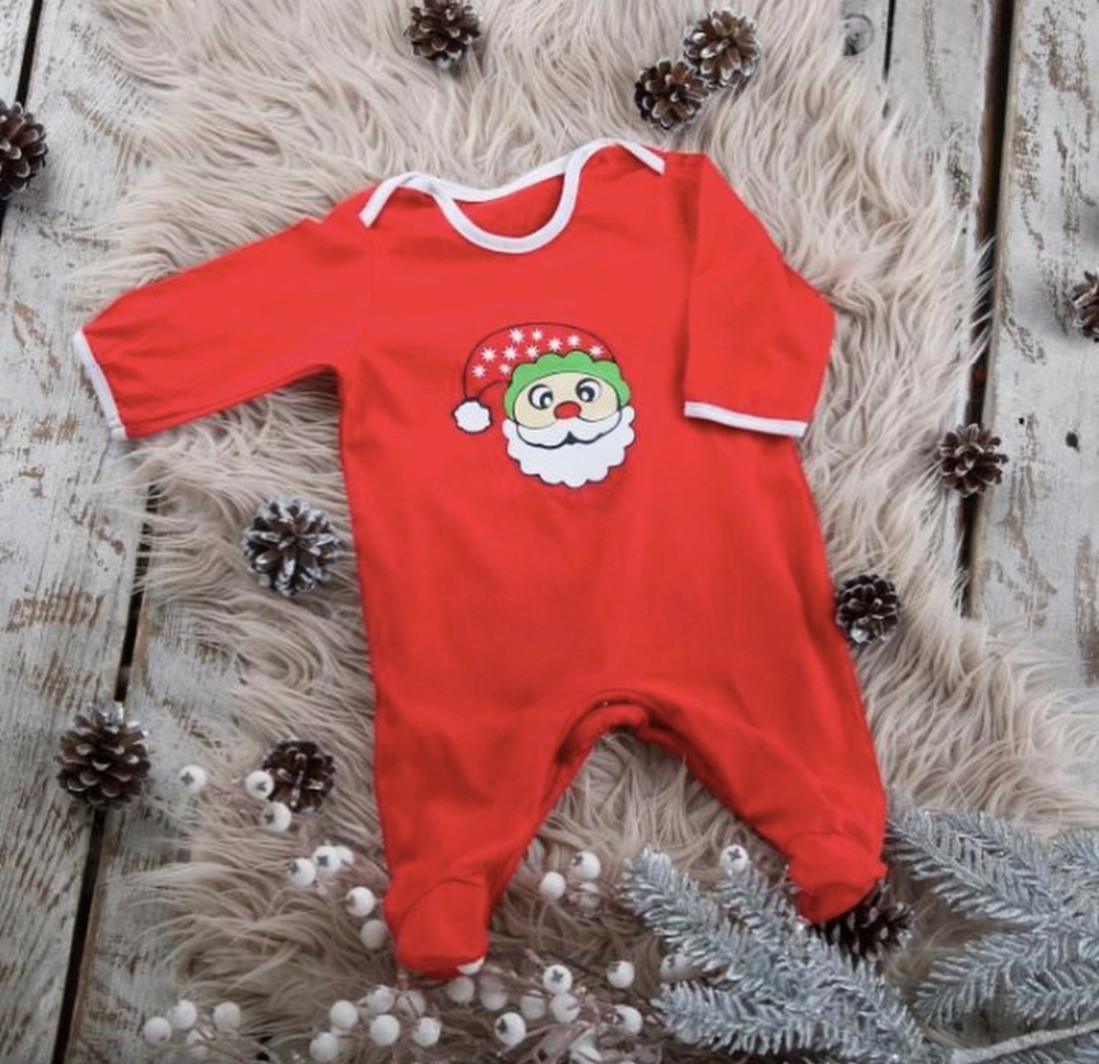 Чоловічок "Новорічний", інтерлок "Mag baby"