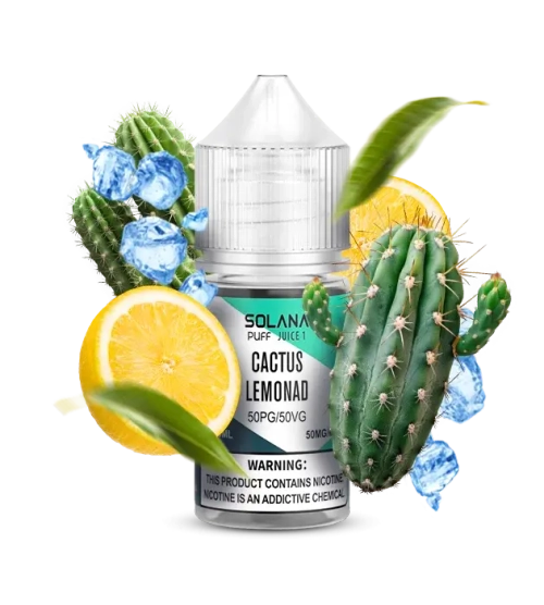 Солевая Жидкость Solana Cactus Lemonad (Солана Кактус Лимонад) 30ml 50mg
