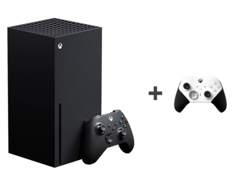 Стаціонарна ігрова приставка Microsoft Xbox Series X + Xbox Elite v2 Core White