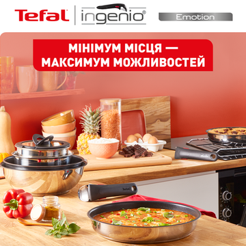Набір Tefal Ingenio Emotion 10 предметів (L897SA74)