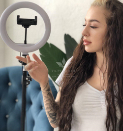 Кольцевая лампа Elexy 20 c функцией работы от повербанка