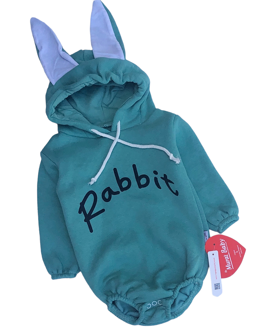 Боді з довгим рукавом "Rabbit", трьохнитка з начосом ТМ "Murat Baby"