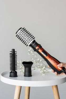 Фен-браш з обертанням 3в1 Gemei