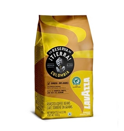 Кофе в зернах Lavazza ¡Tierra! Colombia 100% арабика 1000g