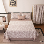 Комплект постельного белья Сатин Aurora Veil с Покрывалом AV007