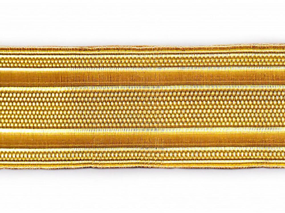 Галун  класичний  золото 30 мм