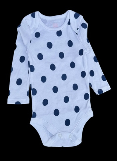 Боді з довгим рукавом "Горошки", бавовна ТМ "Cool Club" (74 см)