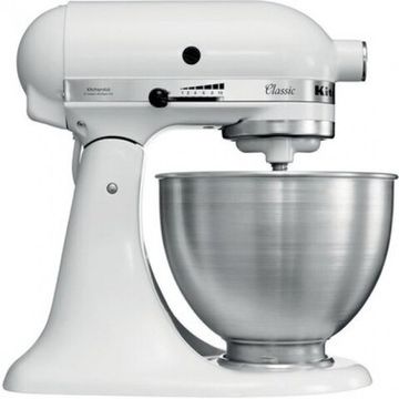 Міксер планетарний KitchenAid Artisan 5K45SSEWH 300 Вт білий