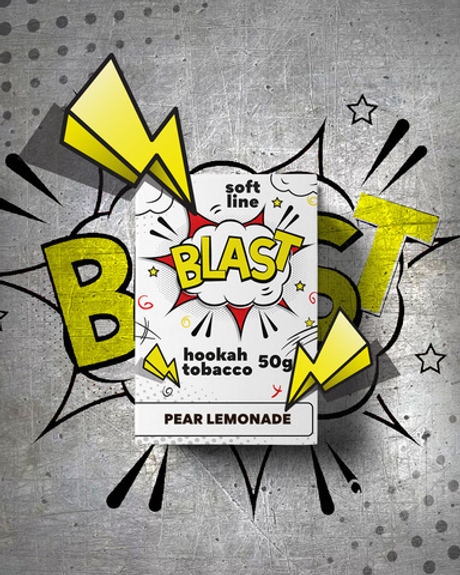 Табак Blast Soft Pear Lemonade (Грушевый Лимонад) 50g