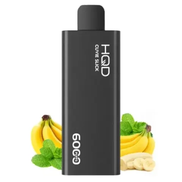 HQD SLICK 6000 Banana Ice (5% nic)