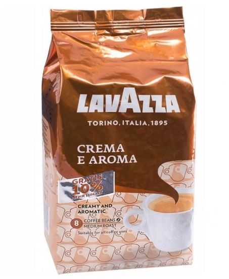 Акция +10%! На Lavazza Crema e Aroma Intenso (акция закончена)