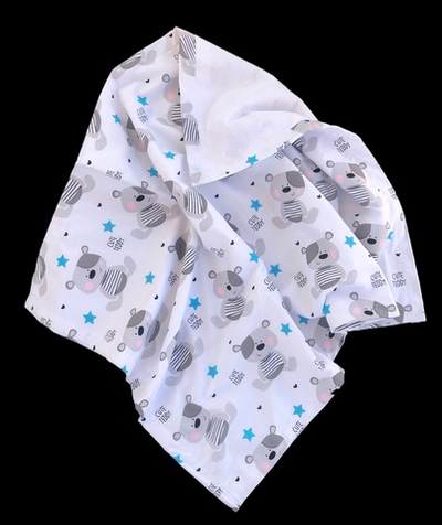 Пелюшка непромокаюча 50*70 см, бавовна, непромокаюча мембрана ТМ "All"