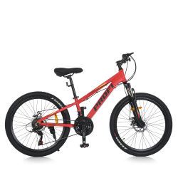 Велосипед гірський підлітковий Profi MTB2401 24 дюйми алюмінієвий