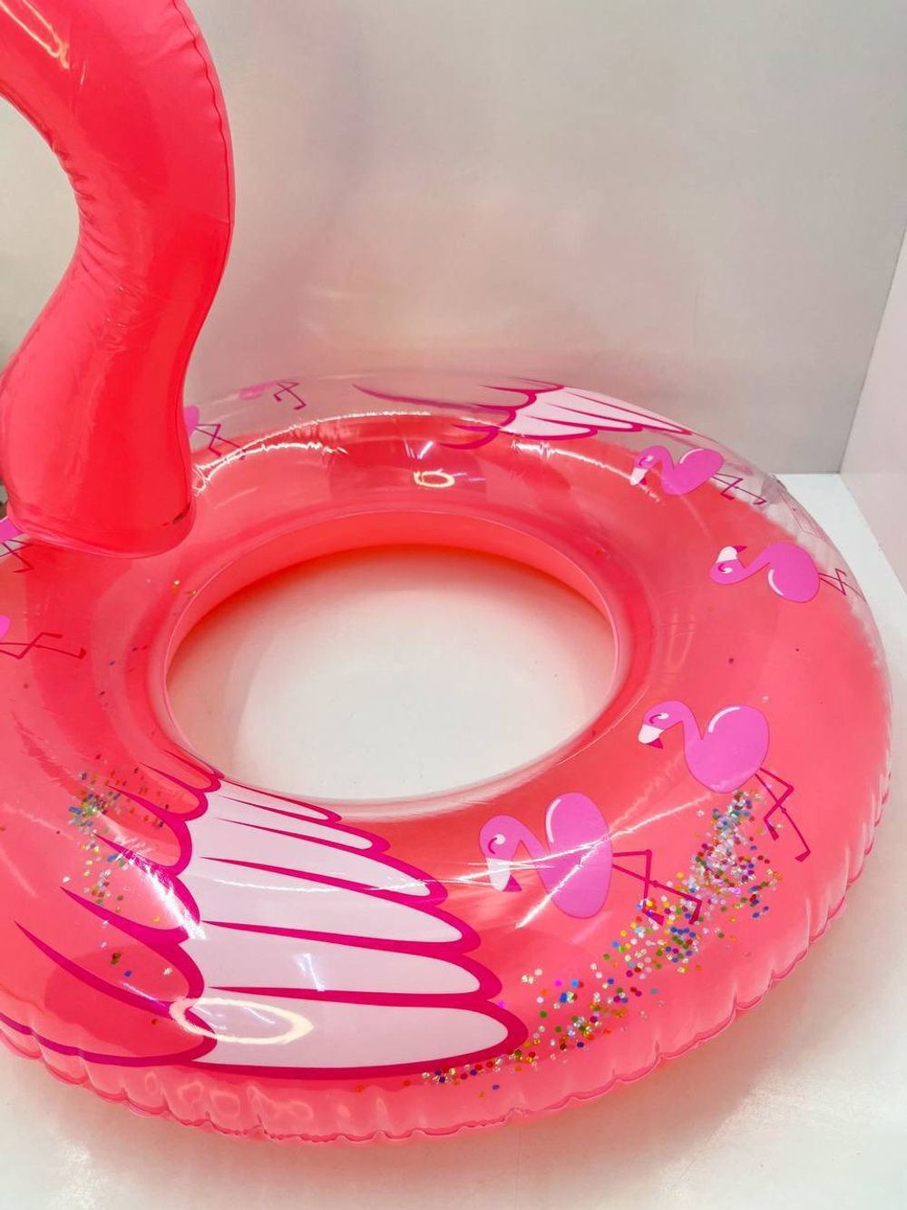 Фламинго детский пляжный баллон для купания