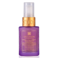 Антивікова сироватка день-ніч для сухої та чутливої шкіри Бакучіол 30 мл, SPA Ceylon