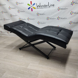 Анатомическая кушетка Tertio Black для лашмейкеров и бровистов