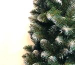 Ель искусственная с белым напылением 2 м. "Королевская". Мягкая хвоя.