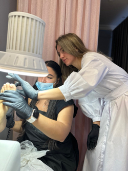 Витяжка для педикюру Air Dust з фільтром