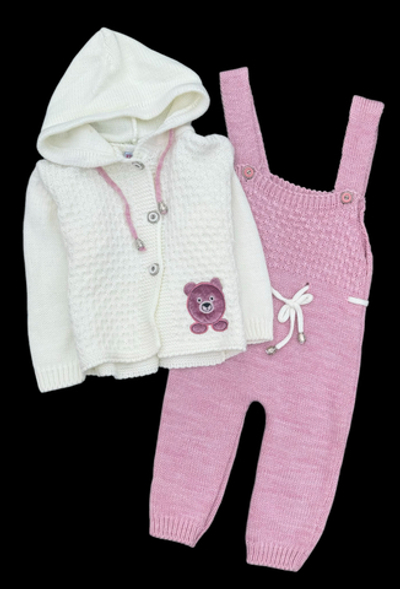 Костюм 2в1: кофта, напівкомбінезон, акрил ТМ "Kilincoglu" (92-98 см)