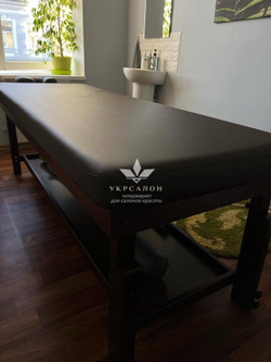 Стаціонарний масажний стіл KP-9 Brown