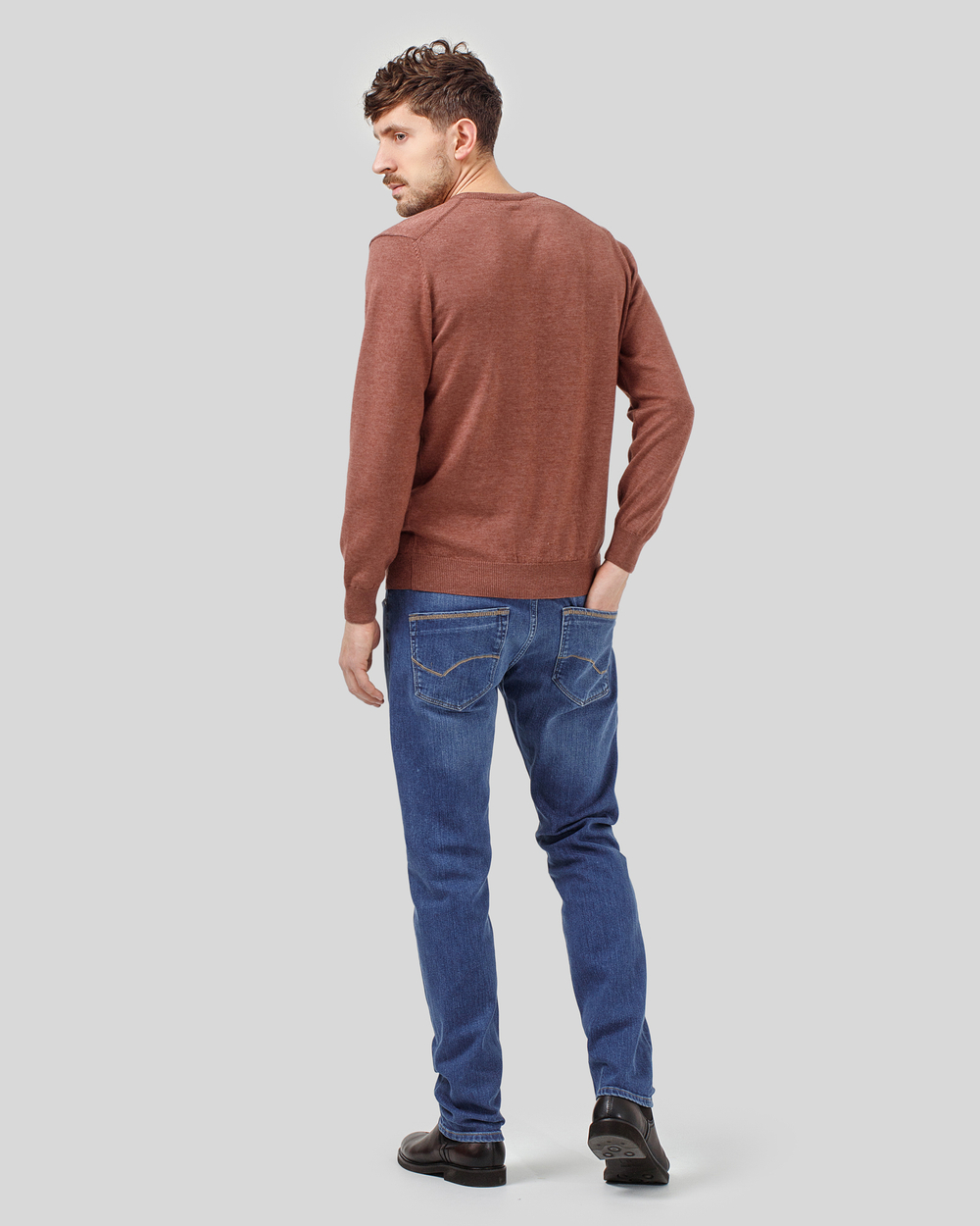 Джинси чоловічі Slim Fit блакитні (арт. 8862300603)