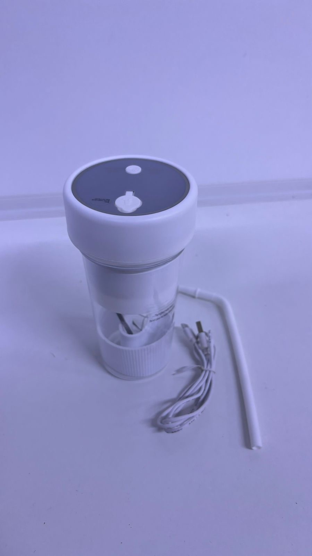 Портативный блендер Portable juicer белый