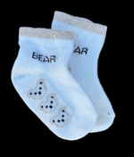 Шкарпетки "Bear", бавовна ТМ "Zeyno" (0-6 міс)