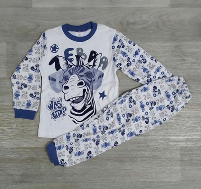 Костюм для дому та сну (піжама) "Zebra", бавовна "Supermini"