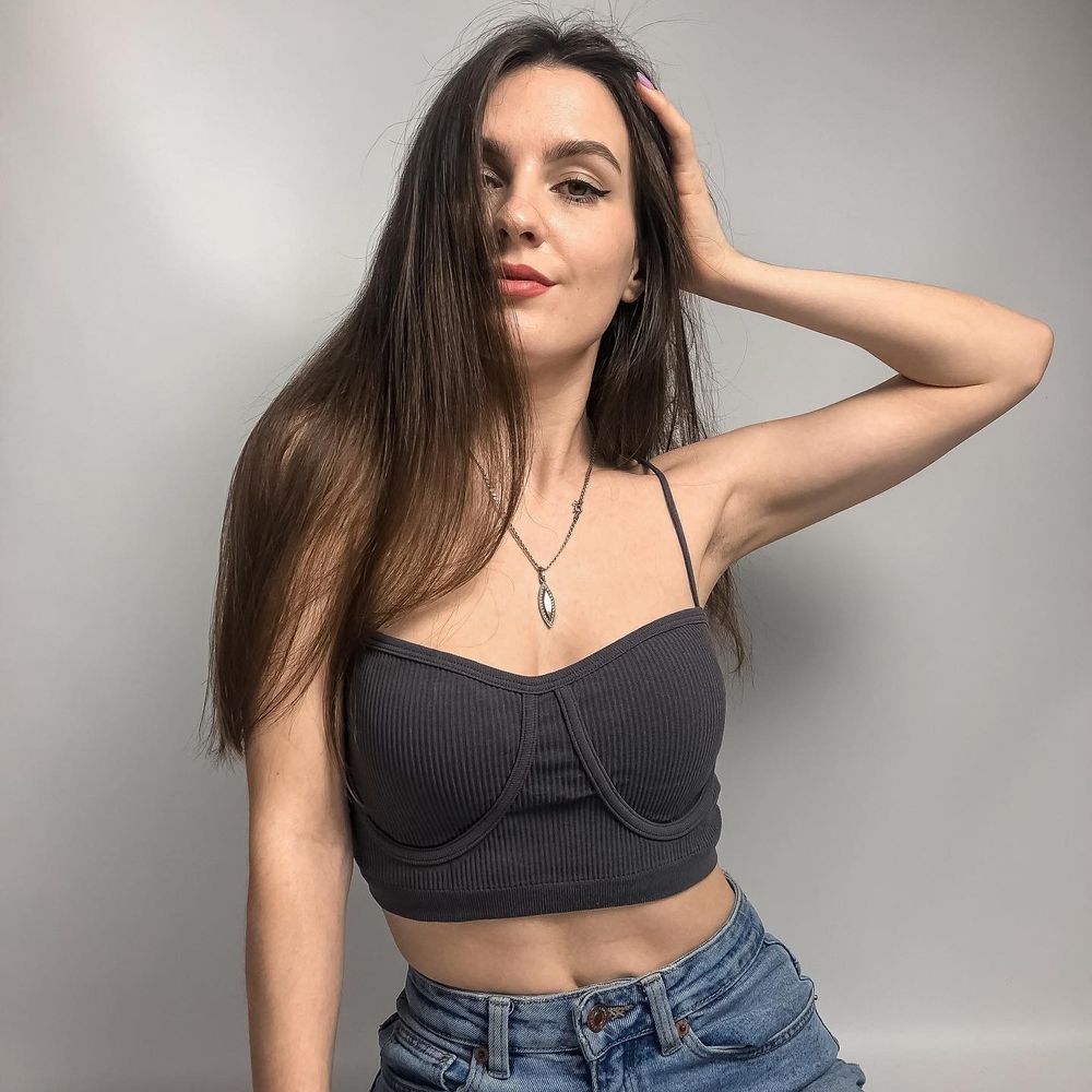 Топ с имитацией косточек